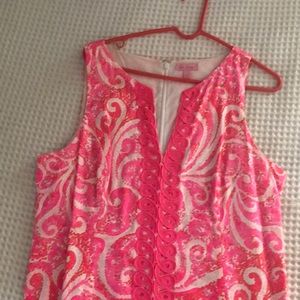 Lily pulitzer hot pink dress
